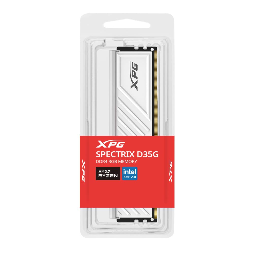 ADATA DDR4 8GB 3200-16 XPG D35 RGB Single Tray White : Amazon.ca